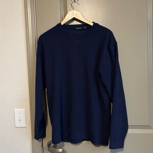 Nautica Men's Deep Blue Long Sleeve Tee